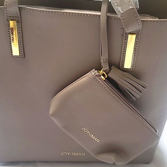 NWT, Joy & Iman Handbag w/ 2pc Set - Picture 2 of 7